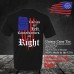 Liberals are Left, Conservatives are Right | Classic Printed T-Shirt