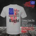 Liberals are Left, Conservatives are Right | Classic Printed T-Shirt