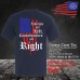 Liberals are Left, Conservatives are Right | Classic Printed T-Shirt