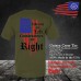 Liberals are Left, Conservatives are Right | Classic Printed T-Shirt