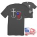 Midweight Crew Tee - I Kneel to Submit, I Stand to Respect