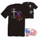 Midweight Crew Tee - I Kneel to Submit, I Stand to Respect