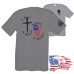 Midweight Crew Tee - I Kneel to Submit, I Stand to Respect