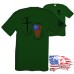 Midweight Crew Tee - I Kneel to Submit, I Stand to Respect