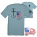 Midweight Crew Tee - I Kneel to Submit, I Stand to Respect