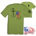 Midweight Crew Tee - I Kneel to Submit, I Stand to Respect