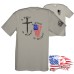 Midweight Crew Tee - I Kneel to Submit, I Stand to Respect