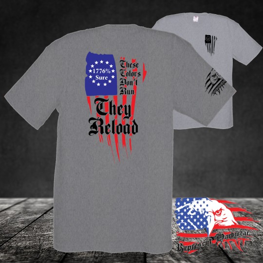 Midweight Crew Tee - These Colors Don't Run They Reload
