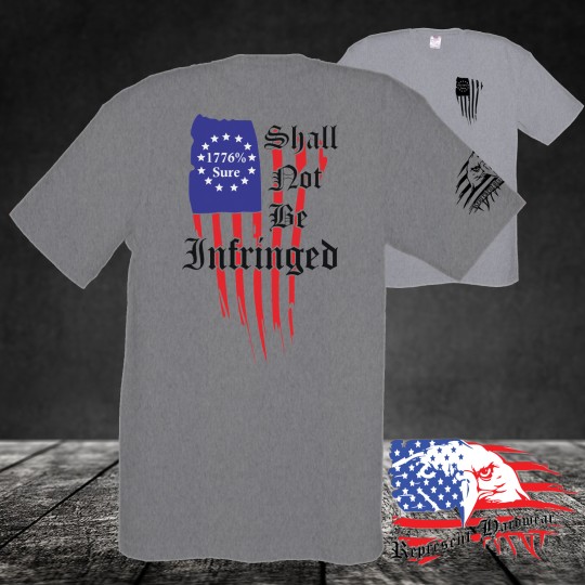 Midweight Crew Tee - Shall Not Be Infringed