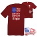 Midweight Crew Tee - Just because you are Offended Does not mean you are Right
