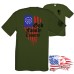 Midweight Crew Tee - God Family Country