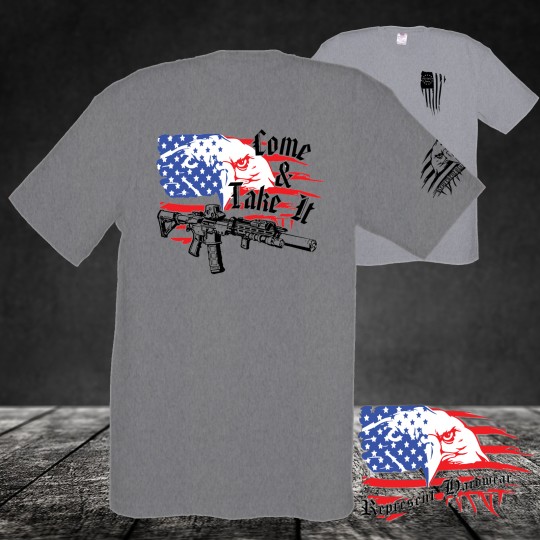 Midweight Crew Tee - Come and Take It