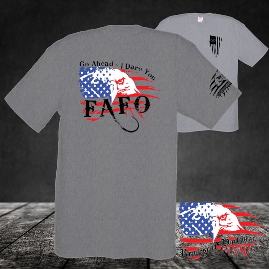 Midweight Crew Tee - Go Ahead - I Dare You FAFO