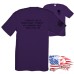 Midweight Crew Tee - I Identify as a conspiracy Theorist, My pronouns are Told / You / So