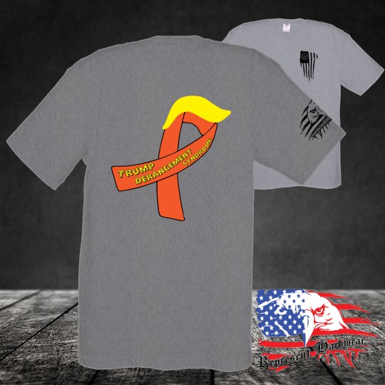 Midweight Crew Tee - Trump Derangement Syndrome Ribbon