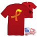 Midweight Crew Tee - Trump Derangement Syndrome Ribbon