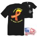 Midweight Crew Tee - Tough Enough to Wear Orange - Trump Derangement Syndrome Ribbon