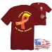 Midweight Crew Tee - Tough Enough to Wear Orange - Trump Derangement Syndrome Ribbon