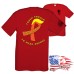 Midweight Crew Tee - Tough Enough to Wear Orange - Trump Derangement Syndrome Ribbon