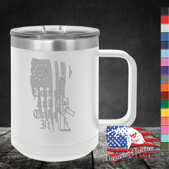 15 oz Travel Mug - Come and Take It 15 oz Travel Mug - Come and Take It