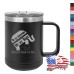15 oz Travel Mug - Addressing the Elephant in  the Room (We are Conservative Therefore We are Right)