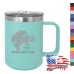 15 oz Travel Mug - Addressing the Elephant in  the Room (We are Conservative Therefore We are Right)