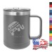 15 oz Travel Mug - Addressing the Elephant in  the Room (We are Conservative Therefore We are Right)