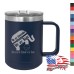 15 oz Travel Mug - Addressing the Elephant in  the Room (We are Conservative Therefore We are Right)
