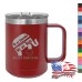 15 oz Travel Mug - Addressing the Elephant in  the Room (We are Conservative Therefore We are Right)