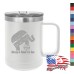 15 oz Travel Mug - Addressing the Elephant in  the Room (We are Conservative Therefore We are Right)