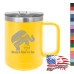 15 oz Travel Mug - Addressing the Elephant in  the Room (We are Conservative Therefore We are Right)
