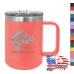 15 oz Travel Mug - Addressing the Elephant in  the Room (We are Conservative Therefore We are Right)
