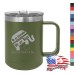 15 oz Travel Mug - Addressing the Elephant in  the Room (We are Conservative Therefore We are Right)