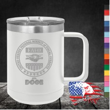 15 oz Travel Mug - US Agency of Fiscal Oversight FAFO 15 oz Travel Mug - US Agency of Fiscal Oversight FAFO