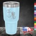 30 oz Ringneck Tumbler - I Kneel to Submit, I Stand to Respect