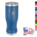 14 oz Pilsner Tumbler - I Kneel to Submit, I Stand to Respect