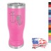 14 oz Pilsner Tumbler - I Kneel to Submit, I Stand to Respect