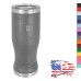 14 oz Pilsner Tumbler - I Kneel to Submit, I Stand to Respect