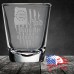 1.7 oz Shot Glass | God Family Country - 1776% Sure 1.7 oz Shot Glass | God Family Country - 1776% Sure