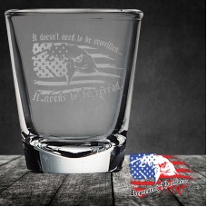 1.7 oz Shot Glass | It doesn't need to be rewritten… It needs to be reread