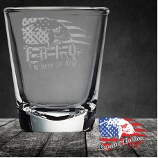 1.7 oz Shot Glass | FAFO I'm here to help