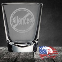 1.7 oz Shot Glass | (Not) Silenced