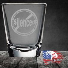 1.7 oz Shot Glass | (Not) Silenced