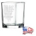 2 1/4 oz Square Shot Glass | It's the Bill of Rights not the Bill of Feelings - 1776% Sure