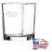 2 1/4 oz Square Shot Glass | I Identify as a conspiracy Theorist - Chinese Font