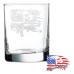 10 1/2 oz On The Rocks Glass | Come and Take It - Represent 10 1/2 oz On The Rocks Glass | Come and Take It - Represent