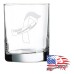 10 1/2 oz On The Rocks Glass | We are Conservitive Therefore We are Right