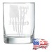 13 3/4 oz Round Double Old Fashioned Glass | Shall Not Be Infringed - 1776% Sure