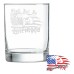 13 3/4 oz Round Double Old Fashioned Glass | Shall Not Be Infringed - Represent 13 3/4 oz Round Double Old Fashioned Glass | Shall Not Be Infringed - Represent