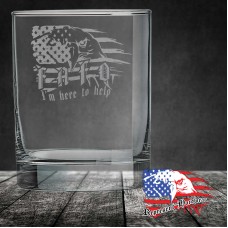 13 3/4 oz Round Double Old Fashioned Glass | FAFO I'm here to help